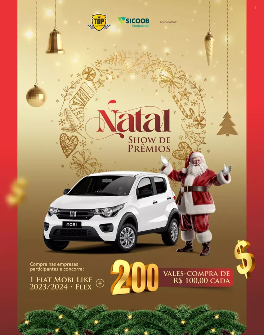 ACIP/CDL LANÇAM CAMPANHA “NATAL SHOW DE PRÊMIOS